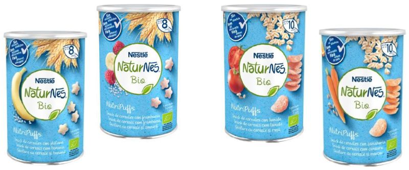 Así es lo nuevo de NaturNes Bio: NutriPuffs, los “snacks” saludables para  tu bebé