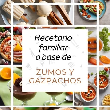 Zumos y Gazpachos de España lanza un recetario familiar a base de fruta y verdura líquida