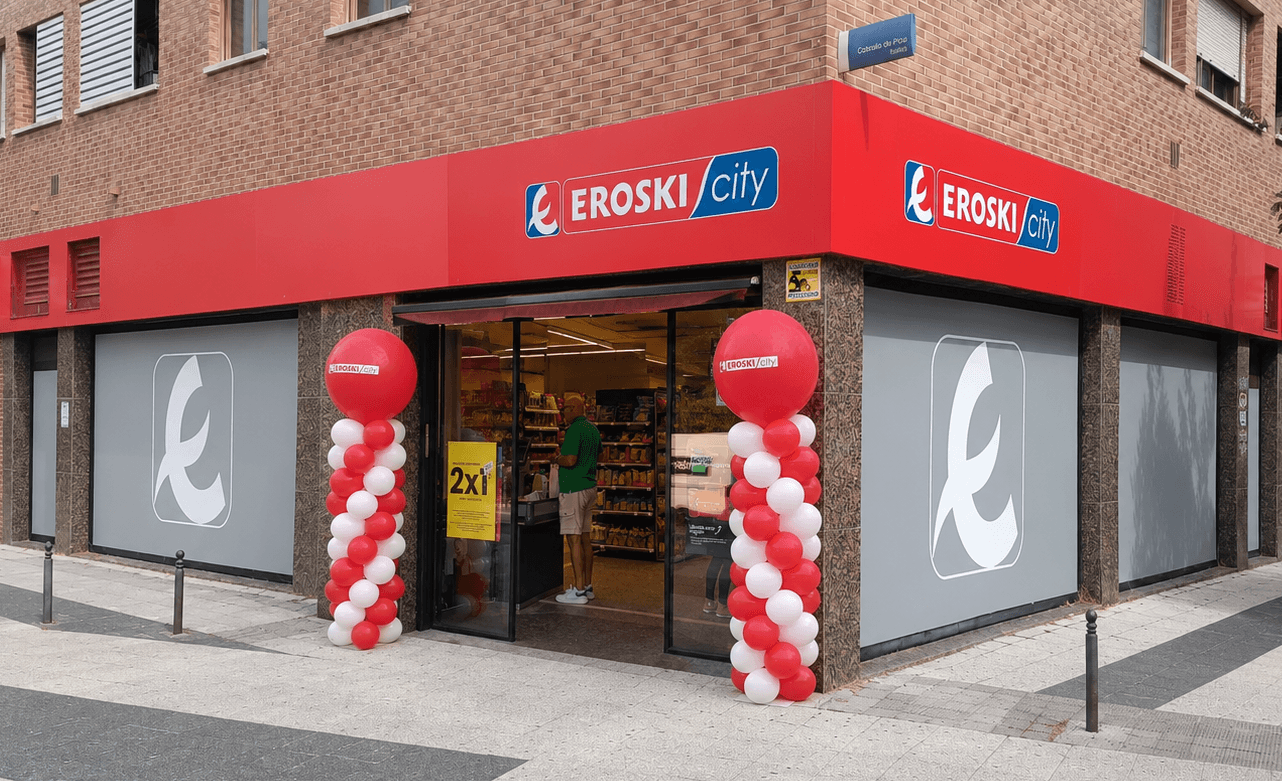 EROSKI inaugura un nuevo supermercado franquiciado en Vitoria-Gasteiz