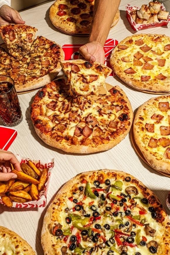 Estas son las pizzas más pedidas en días de partido