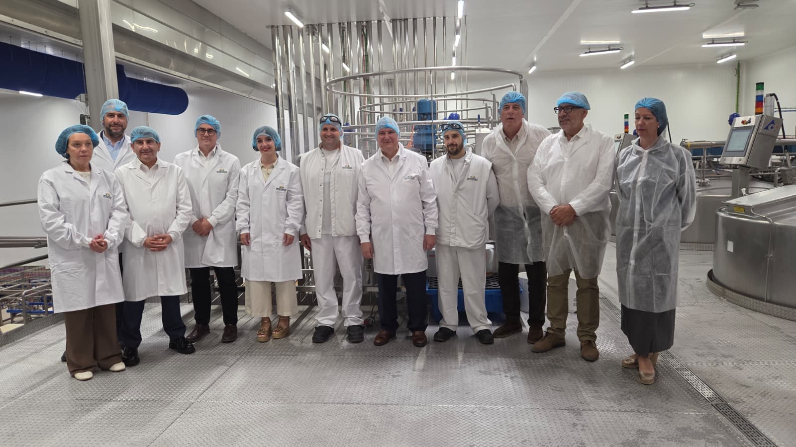 Entrepinares recibe la visita del ministro de Industria y Turismo, Jordi Hereu, en sus instalaciones en Vilalba