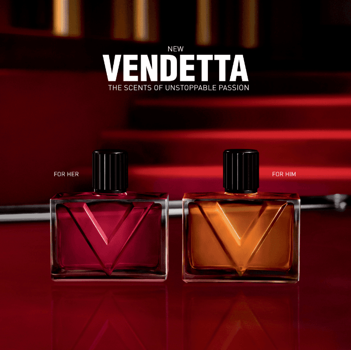 Valentino Beauty presenta Vendetta The Scents of Unstoppable Passion