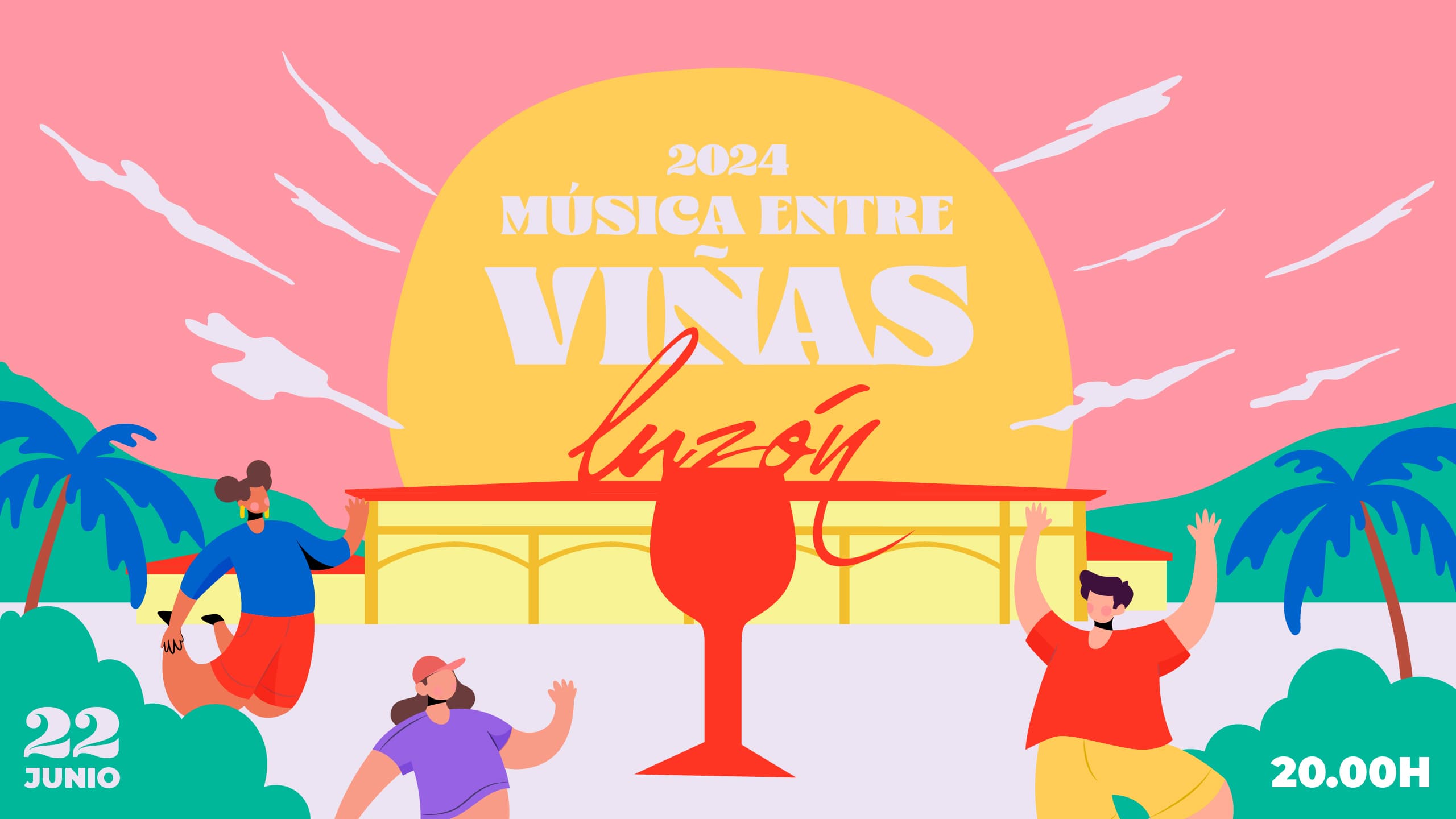 Bodegas Luzón celebra el festival ‘Música Entre Viñas’ con la actuación del grupo ‘La Guarida’