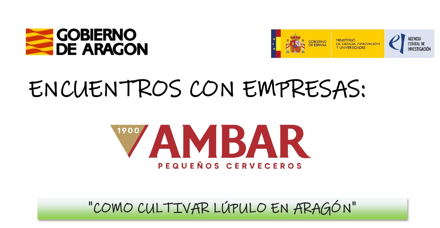 Encuentros con empresas: "Como cultivar lúpulo en Aragón"