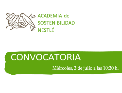 Nueva sesión de la Academia de Sostenibilidad Nestlé (exclusiva para periodistas)