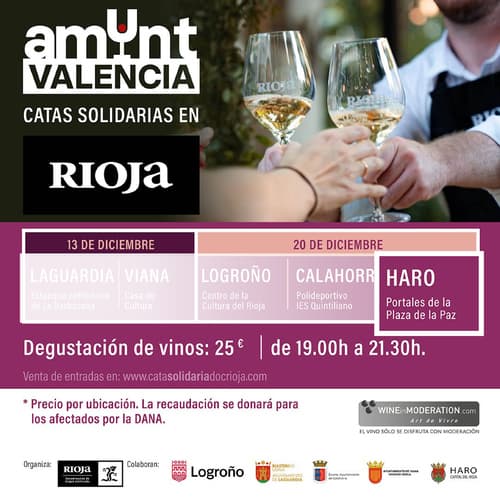 Catas Solidarias por Valencia - Haro