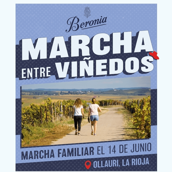 Beronia propone su primera “Marcha solidaria entre Viñedos”
