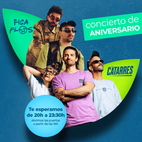 Els Catarres y Figa Flawas en Concierto para Celebrar 30 Años de Barnasud
