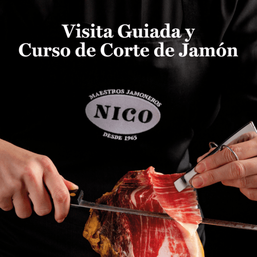 Nico Jamones organiza en Luciana una experiencia gastronómica con visita guiada y curso profesional de corte de jamón