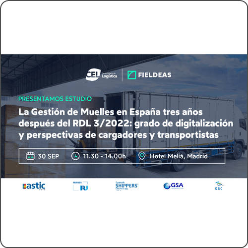 Presentación del estudio: La gestión de muelles en España tres años después del RDL 3/2022: grado de digitalización y perspectivas de cargadores y transportistas