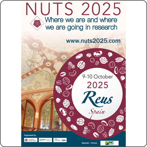 Mañana arranca NUTS 2025, cumbre sobre el presente y futuro de la investigación en frutos secos y frutas deshidratadas