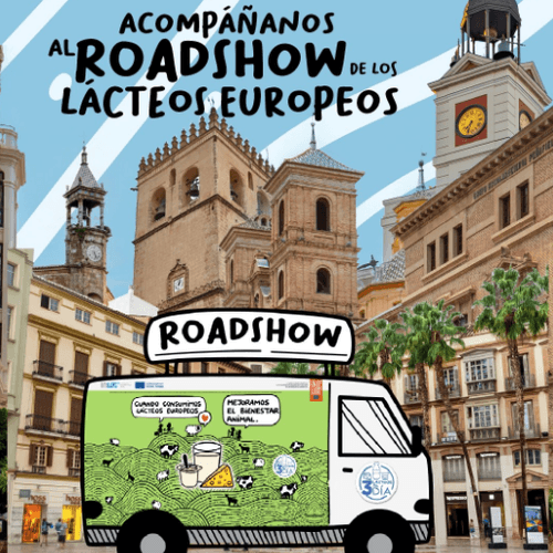 El roadshow de los lácteos llegará mañana jueves 11 de diciembre a Murcia para acercar las bondades de estos alimentos al consumidor urbano