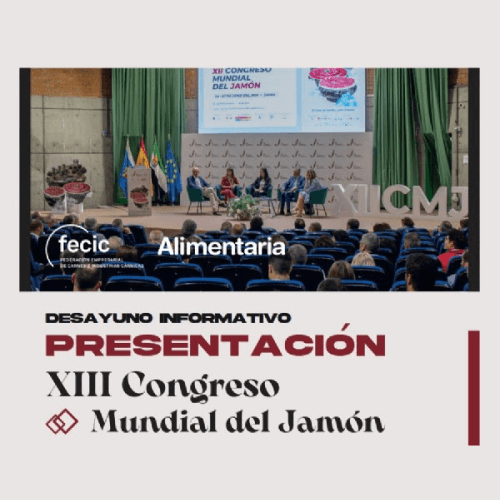 Desayuno informativo | Presentación del XIII Congreso Mundial del Jamón