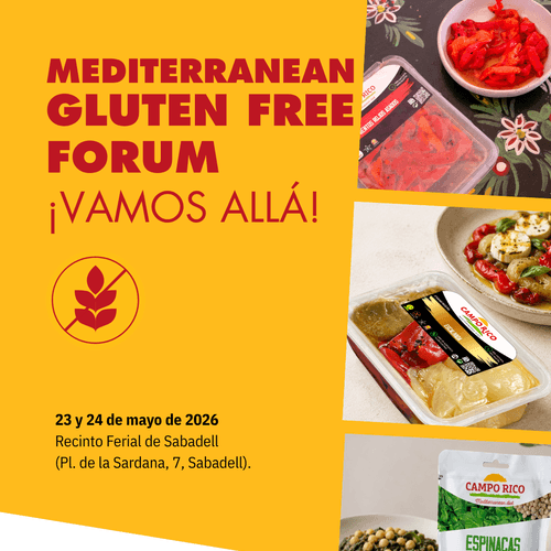 Tenemos una cita en Barcelona: ¡Mediterranean Gluten Free Forum!