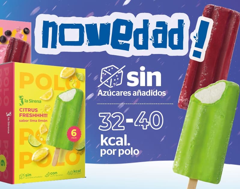 La Sirena lanza 42 nuevas opciones de helados para este verano