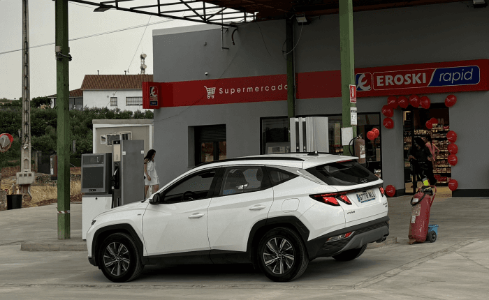 EROSKI inaugura un nuevo supermercado franquiciado "Rapid" en la gasolinera de Valverde de Mérida, en Badajoz
