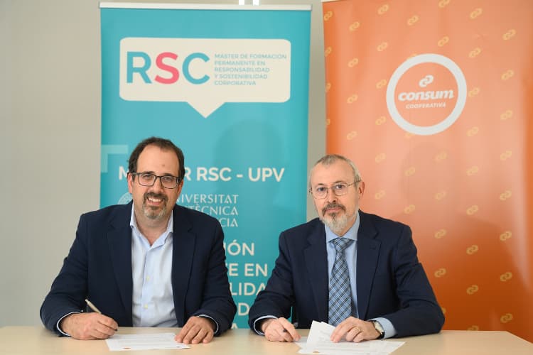 Consum se une al Consejo de Empresas del Máster en Responsabilidad y Sostenibilidad Corporativa de la UPV