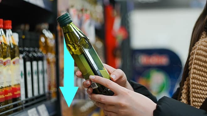 Estudio OCU: la gran mayoría de los supermercados analizados han bajado el precio del aceite
