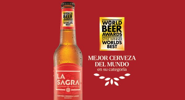 LA SAGRA Original es elegida como la mejor cerveza del mundo en su categoría