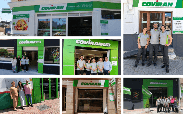 Covirán inaugura siete nuevos supermercados en julio, tres de ellos bajo el modelo COVIRAN PLUS