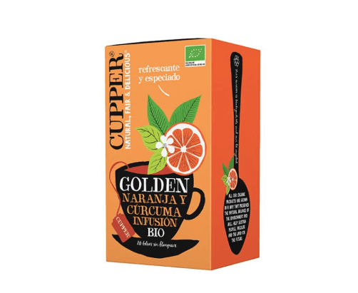 Empieza el día más feliz del año con la infusión "Golden" de Cupper