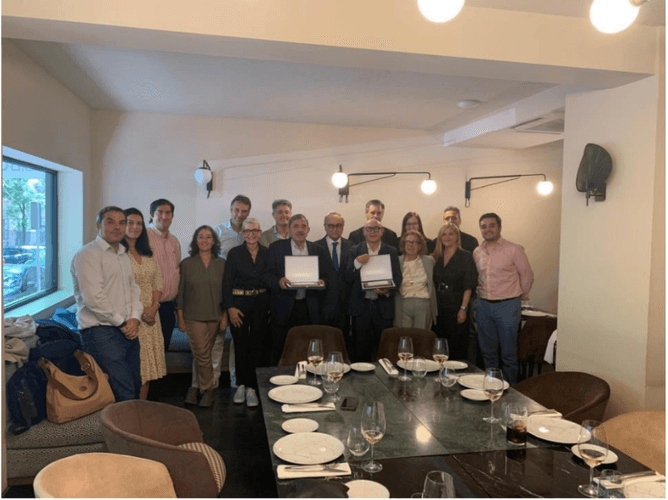AETI homenajea a José Manuel Campesino y José Luis Redondo
