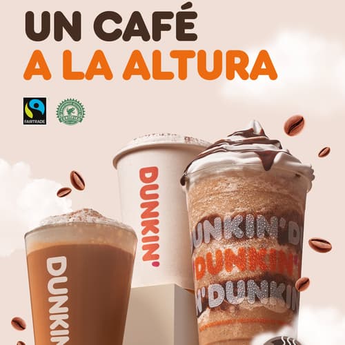 Dunkin’ destaca las cualidades de su café en su nueva campaña