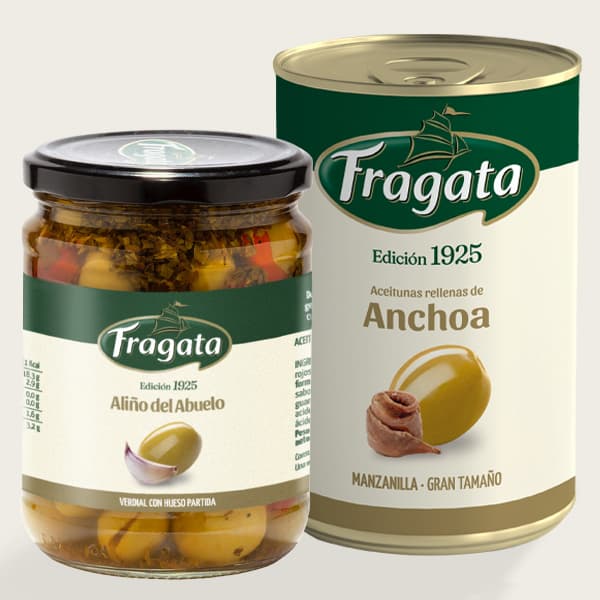 Aceitunas FRAGATA celebra su centenario lanzando su “Edición 1925”