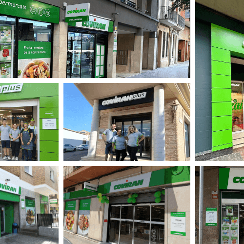 Covirán inaugura siete nuevos supermercados en agosto, tres bajo el modelo Covirán Plus