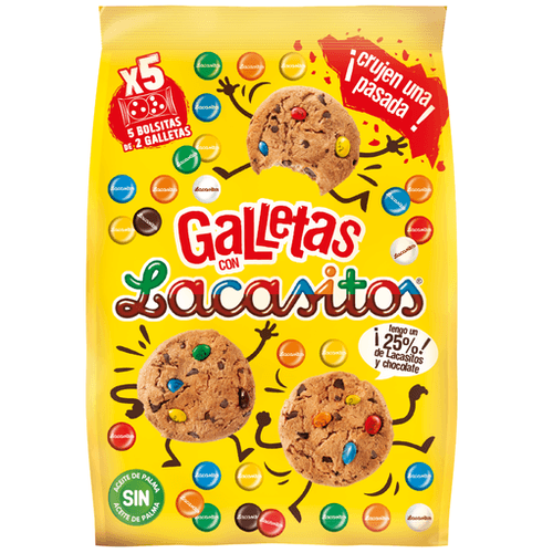 Galleta con Lacasitos: la gran apuesta de Lacasitos para este nuevo curso