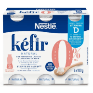 ¡Disfruta del nuevo Nestlé Kéfir 0% 6x100g!