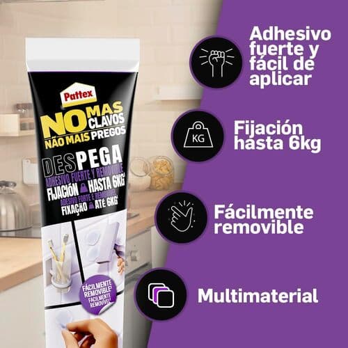 Pattex No Más Clavos lanza un nuevo adhesivo removible de alto rendimiento para tareas de bricolaje y decoración