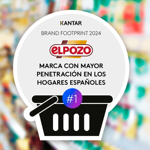 eLPOZO es la marca más presente en los hogares españoles por noveno año consecutivo