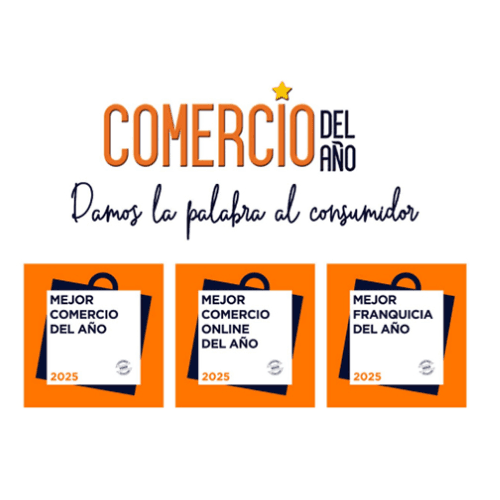 Marcas ganadoras de la 14ª edición de los premios al Mejor Comercio del Año® y Mejor Comercio Online del Año® 2025