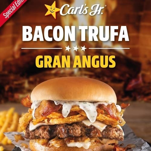 Carl’s Jr. apuesta por su emblemática “Bacon Trufa Gran Angus”