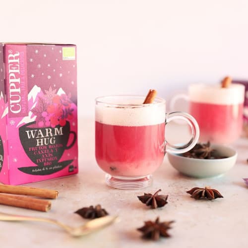 El polvo mágico de oriente, las infusiones de canela de Cupper: Love Me Truly, Warm Hug, Little Dreamer