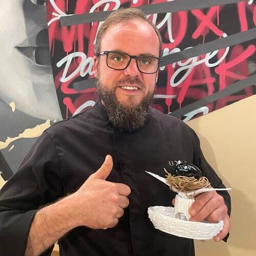 El chef de UDON Salamanca, finalista en el XX Concurso Nacional de Pinchos y Tapas Ciudad de Valladolid