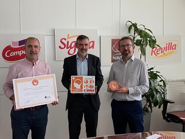 Campofrío amplía sus centros de trabajo certificados como "Espacio cerebroprotegido" por la Fundación Freno al Ictus