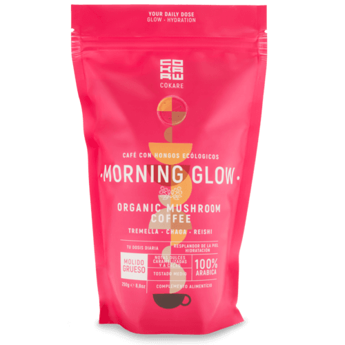 Descubre ‘morning glow’ de Cokare: el café ecológico con hongos funcionales que hará resplandecer tu piel