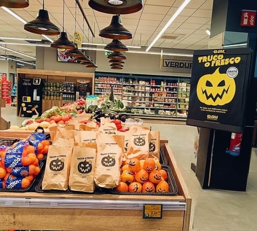 BM Supermercados impulsa el consumo de fruta entre los más pequeños por Halloween
