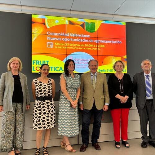 Fruit Logistica y Generalitat Valenciana se unen para impulsar las exportaciones agrícolas