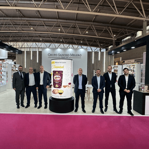 Grupo Sancho Melero presenta en las ferias Alimentaria y Gourmets sus innovaciones para la Navidad de 2024: los mini mantecados de tarta de queso y tiramisú