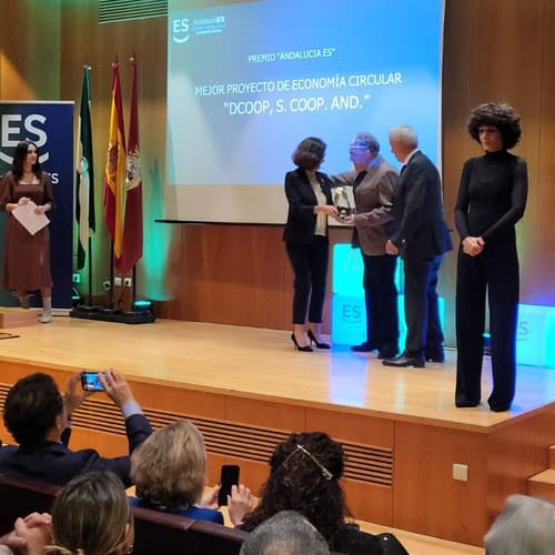 Dcoop recibe el Premio Andalucía a la Economía Social en Economía Circular
