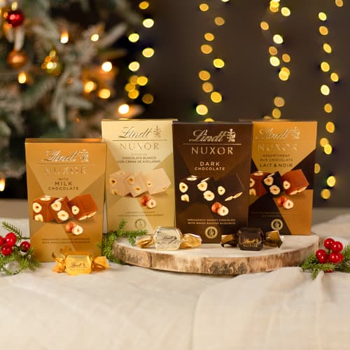 Lindt & Sprüngli apuesta un año más por su gama Lindt NUXOR estrenando imagen y con una receta mejorada