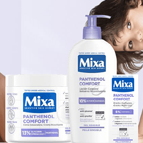 Cómo cuidar la piel de los más pequeños en vacaciones (sin morir en el intento) con la gama Panthenol Comfort de Mixa