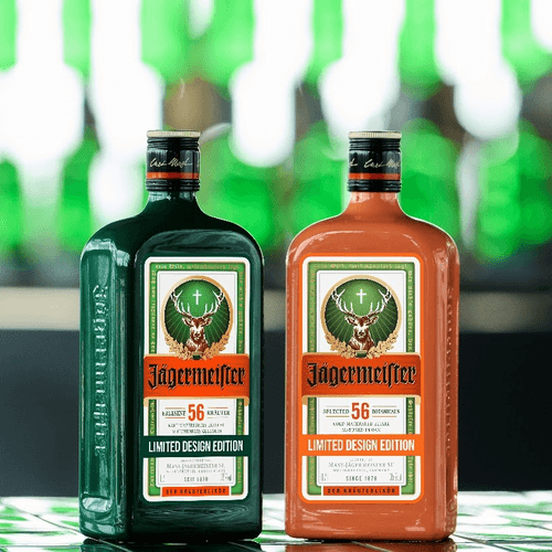 Jägermeister lanza una edición limitada con los colores de la marca "Herbal Green" y "Culture Orange"