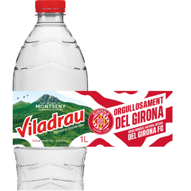 ¡Agua Viladrau se une a la conquista clasificatoria de la Champions del Girona FC!