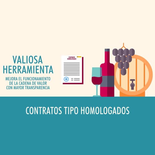Homologados los modelos de contrato para la compraventa de uvas para vinificación y de vino