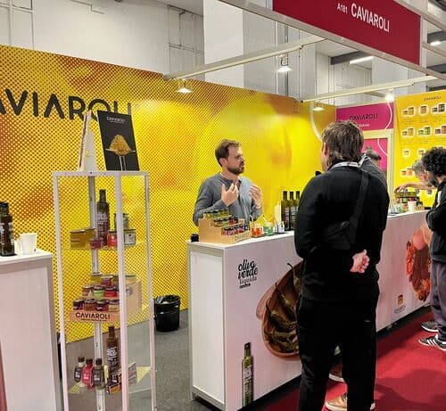 Gran éxito de las nuevas Perlas de Jamón Ibérico de Caviaroli en el Gastronomic Forum Barcelona