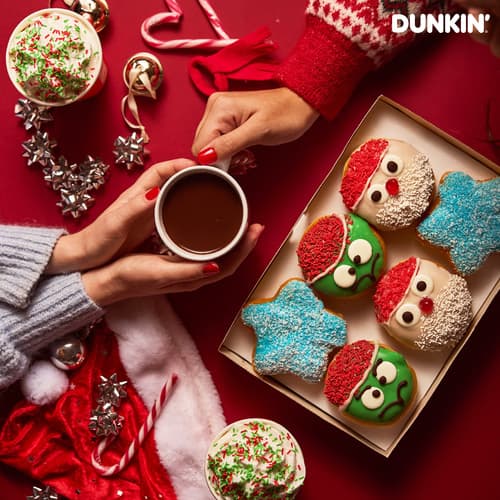 Dunkin’ rellena de ilusión su nueva colección especial de navidad